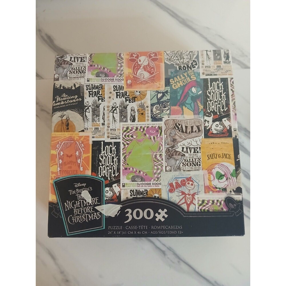 Disney Tim Burton’s The Nightmare Before Christmas - Puzzle NEW